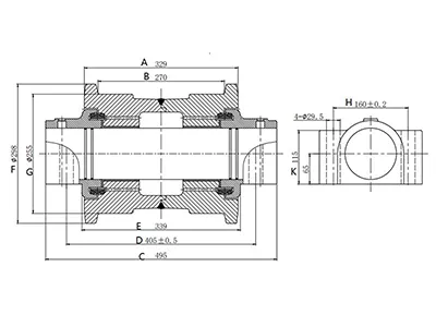 Rolete de esteira PC800