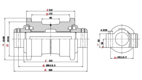 Rolete de esteira EX200