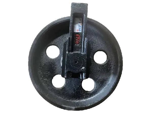 Rodas guia para escavadeiras