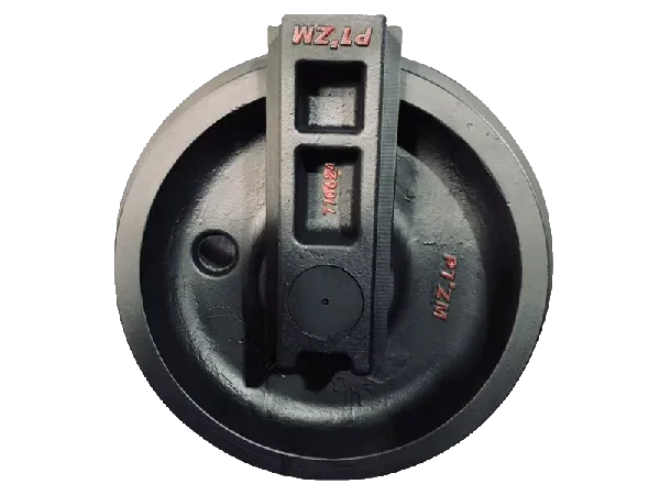 Rodas guia para escavadeiras