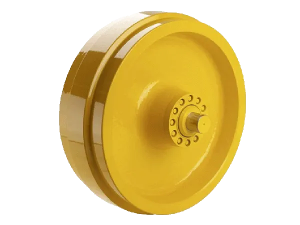 Rodas guia para tratores de esteira